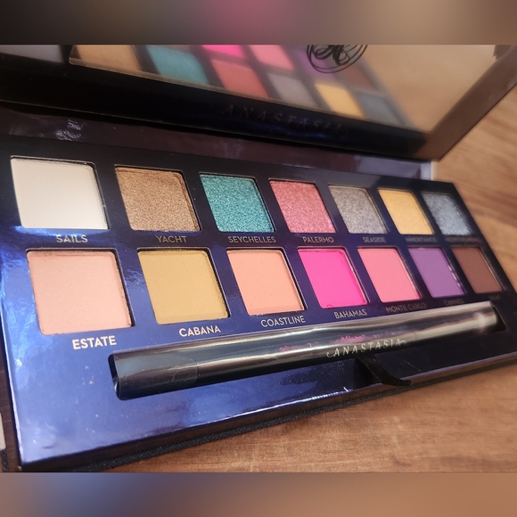 Riviera Eyeshadow Palette Anastasia Beverly Hills Discontinued NEW - Picture 13 of 14